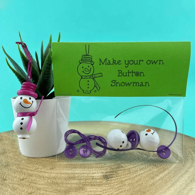 🔥🎅☃️ DIY Button Ornament Kits