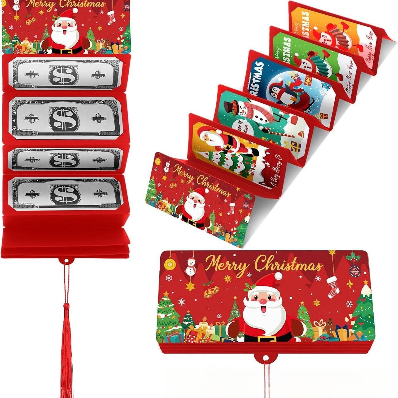 🎄 $9.98 Today Only🎁Christmas Cash Gift Envelope