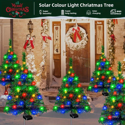 🎄Solar Christmas Trees Lights Outdoor Decoration Waterproof