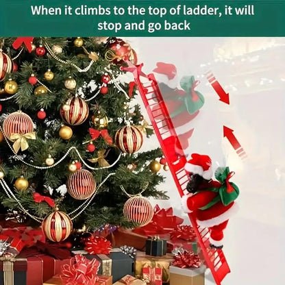 🎅 Early Christmas Sale🎅Electric Climbing Santa With Music