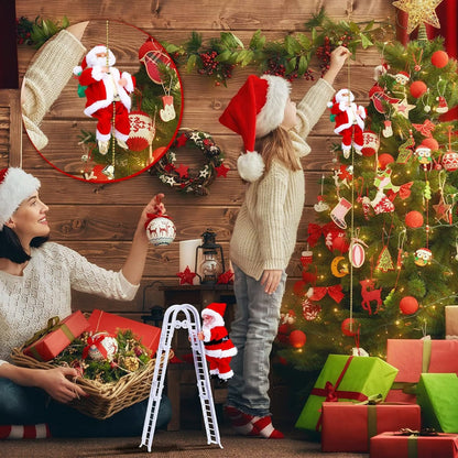 🎅 Early Christmas Sale🎅Electric Climbing Santa With Music