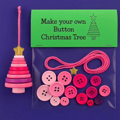 🔥🎅☃️ DIY Button Ornament Kits