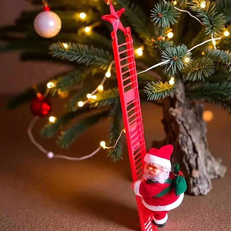 🎅 Early Christmas Sale🎅Electric Climbing Santa With Music