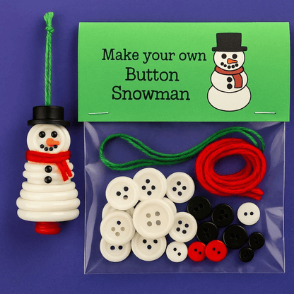 🔥🎅☃️ DIY Button Ornament Kits
