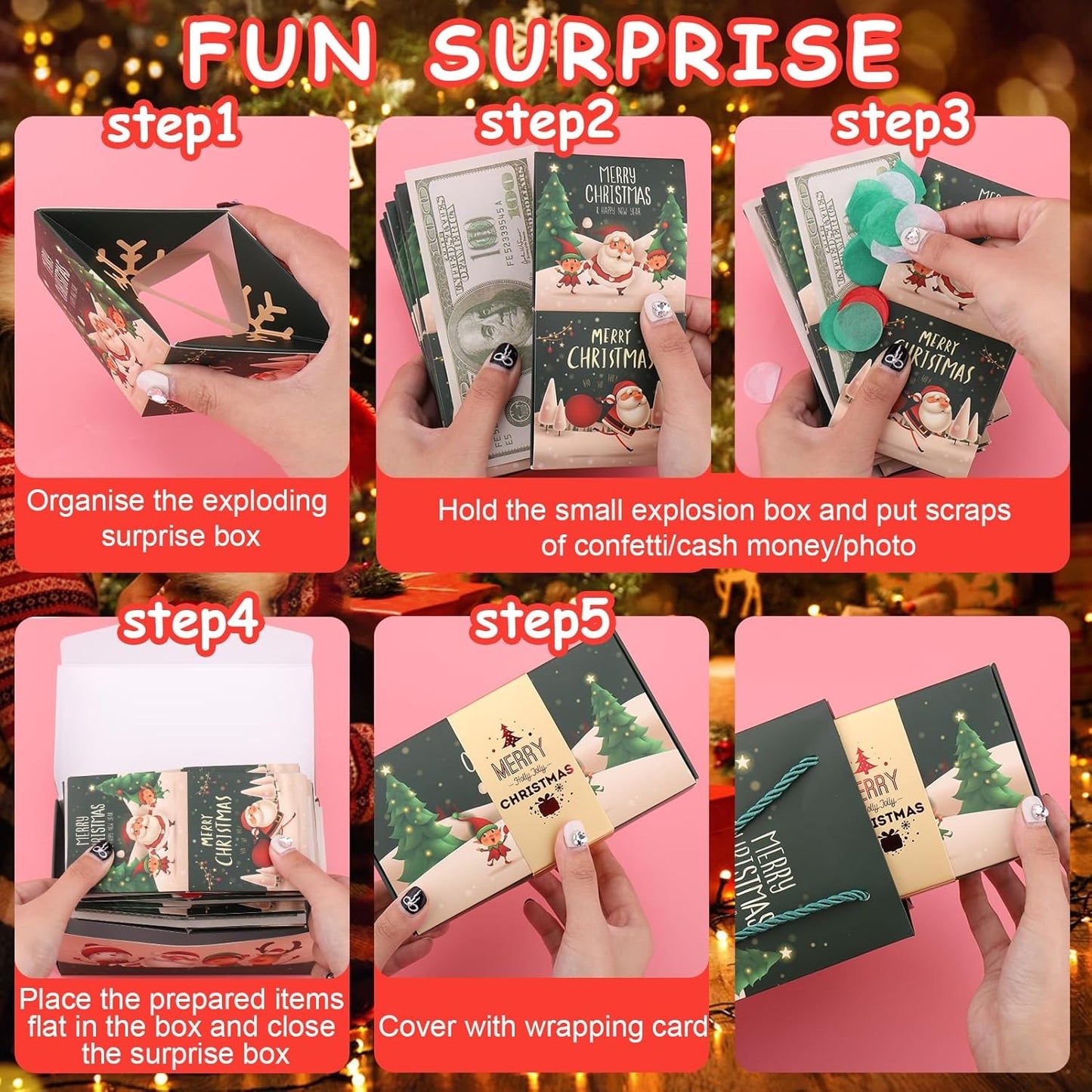 🎁Surprise box gift box—Creating the most surprising gift